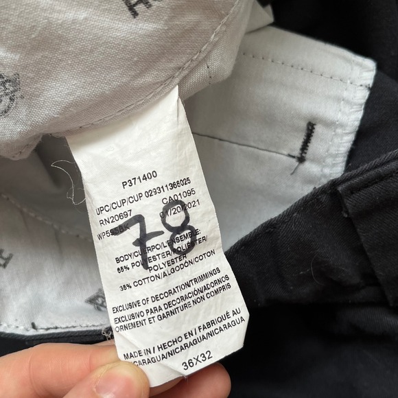 Dickies Flex Mens 36x32 Regular Straight Cargo Pants Navy Blue Workwear Utility - Picture 3 of 9